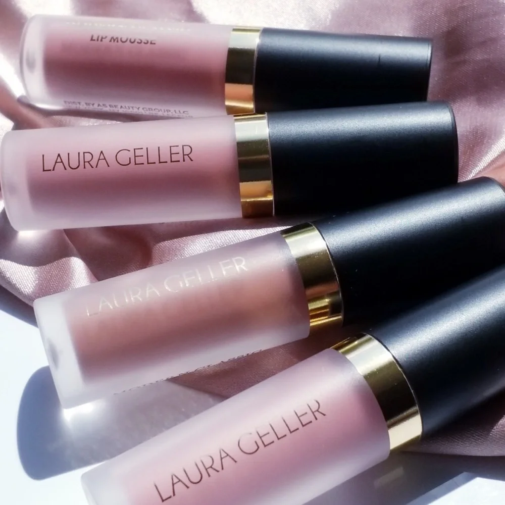 Laura Geller Modern Classic Matte Lip Mousse Shade Rich Rose